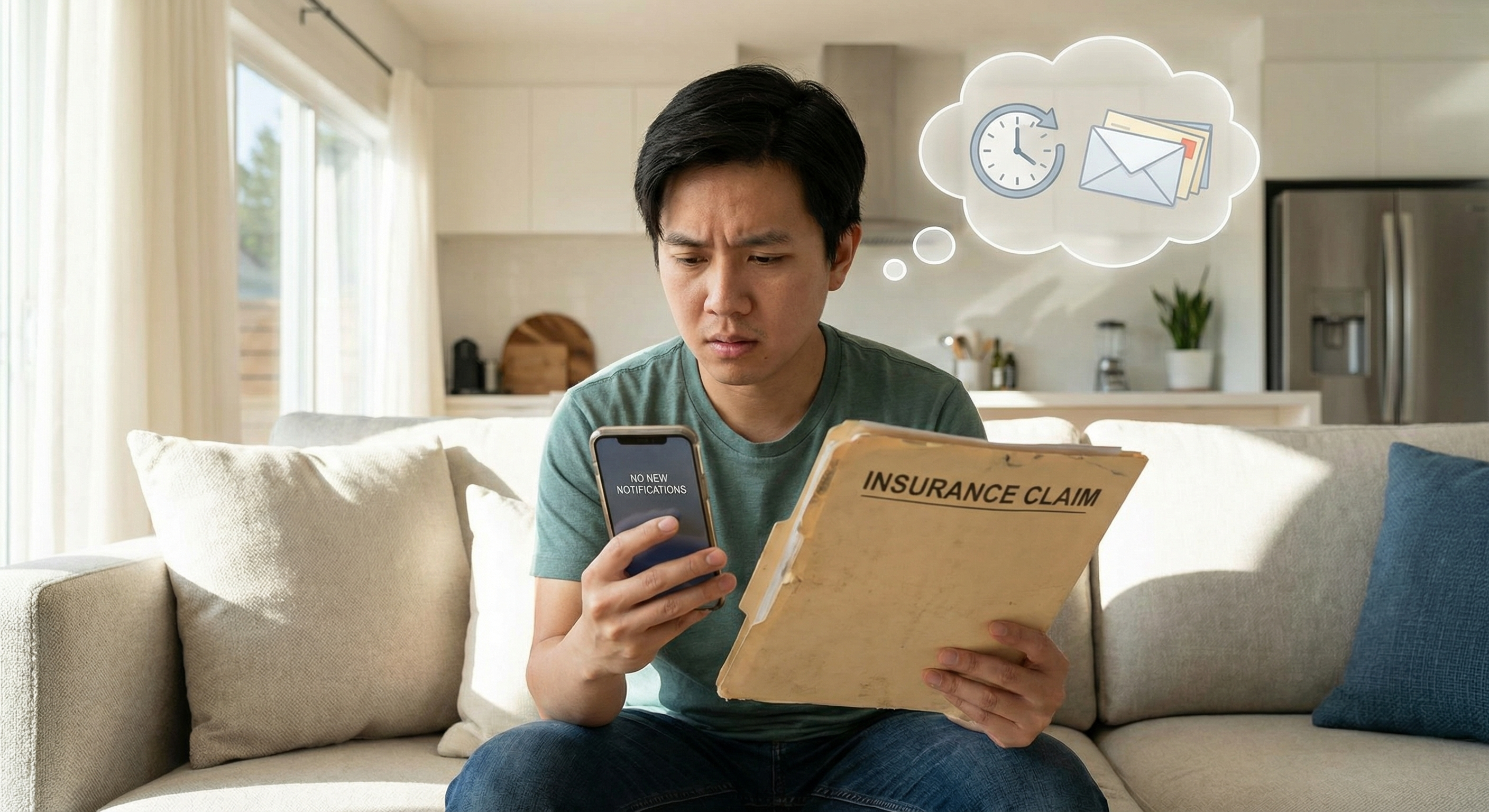 AI-Generated Claim Progress Dashboard challenge illustration