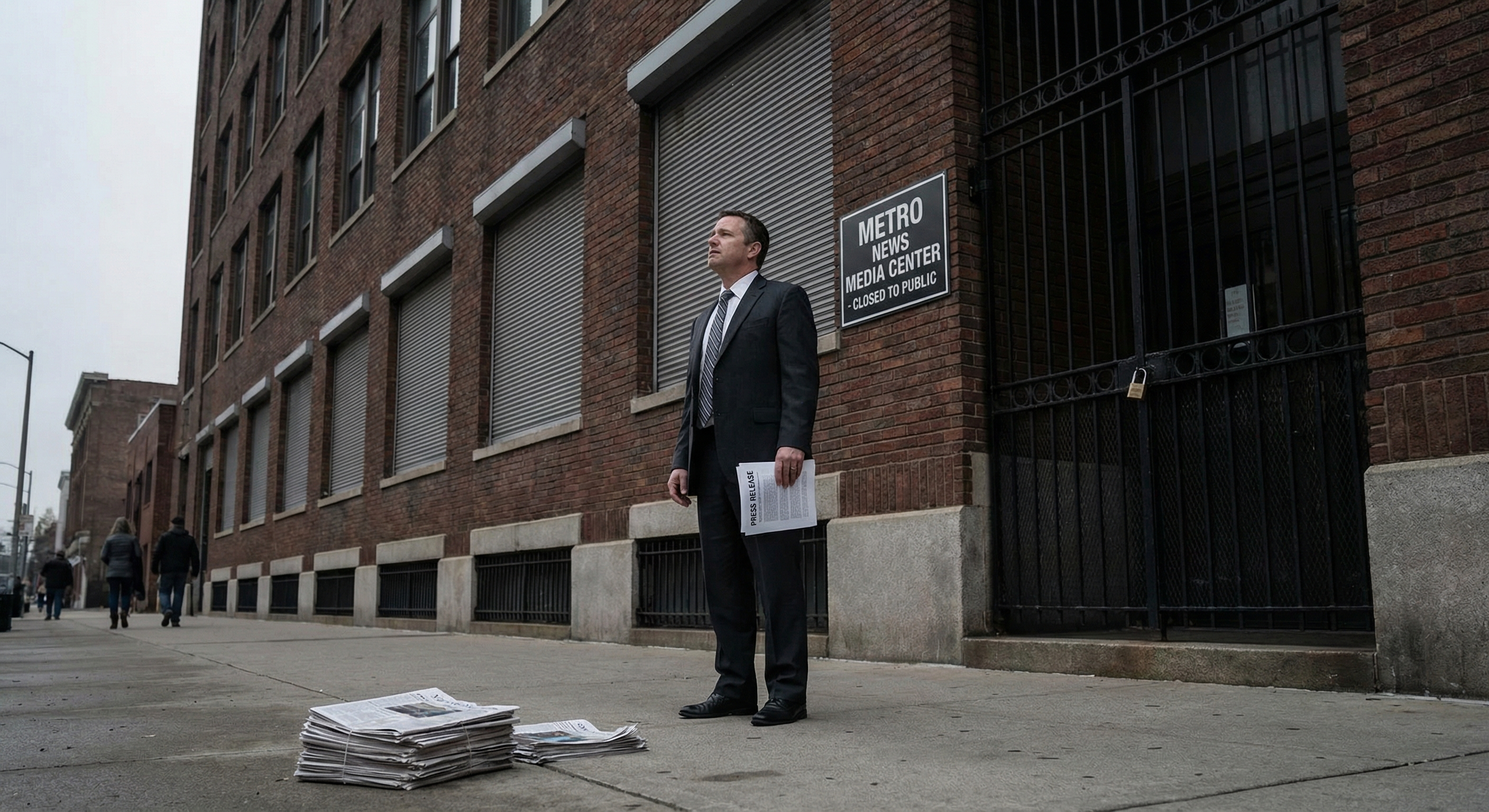 The Local Hero Press Release Engine challenge illustration