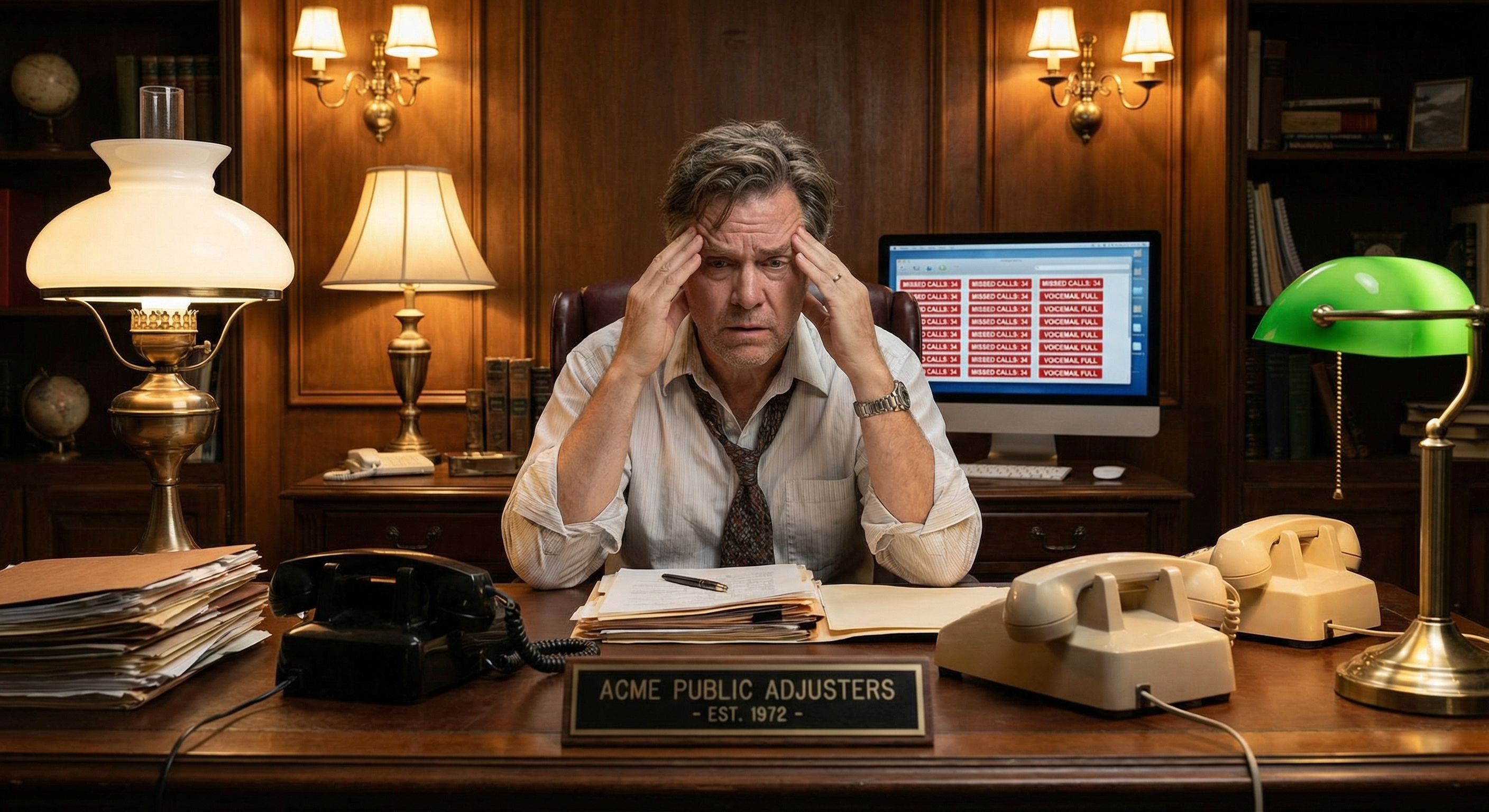 Empathy-First AI Voice Intake Agent challenge illustration